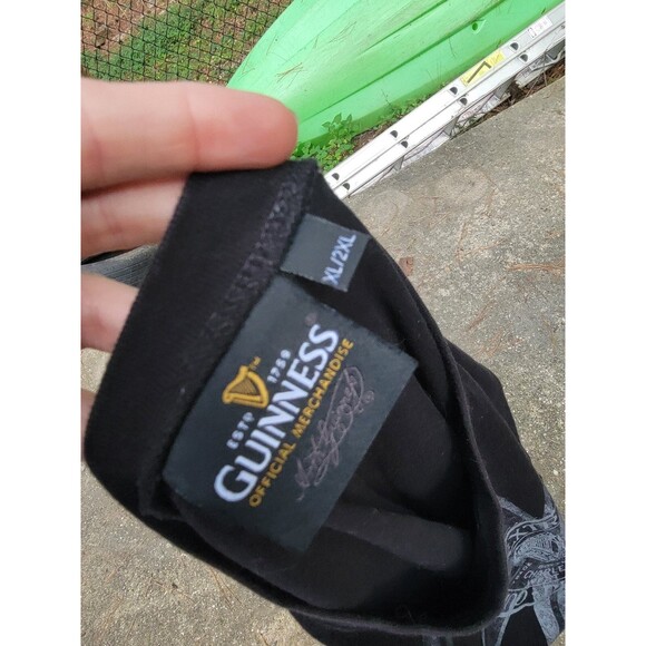 Guinness Extra Stout, Dublin Ireland, black T-Shirt XL/ 2X, original Guinness - Picture 10 of 12